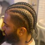 Faux loc (tapered head)