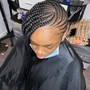 Stitch braids, Lemonade Braids