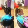 Comb Coils short hair 2"-4"