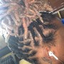 Loc sprinkle retwist