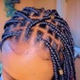 Medium Knotless Braids