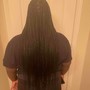 Sew-in with Leave out