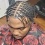 Individual Braids, Men's Cut