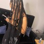 Large Knotless Braids