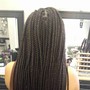 Box Braids over Locs