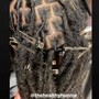 Locs Retwist (no style)