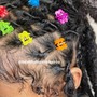 Natural flat twist/twist style