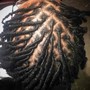 Locs Retwist (no style)