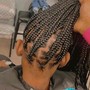 Feedin\Knotless braids