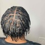 cornrows or barrel rolls on locs