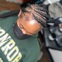 Men’s individual braids (no extension)