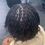 Flat Twists with natural hair