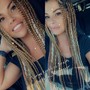 Tribal Cornrows/knotless Braids