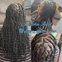 Kids Knotless Box Braids 12 and Under