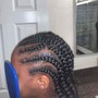 Med Knotless Island Twist (butt length)