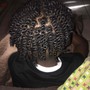 Natural kid Braids (no weave)