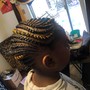 Kid's ages 2-6  Natural Braids