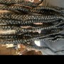 Med Knotless Braids