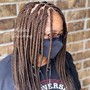 Butterfly  Locs/ distressed  Locs