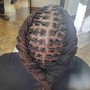 1 Layer Large feed-in w/ small braids