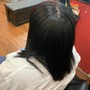 butt length smedium knotless with hair