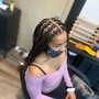 Large Knotless Braids