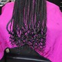 Knotless Braids Large midback length