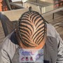 2 Feed-In Braids Kid