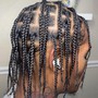 Men Cornrows W/ A Design