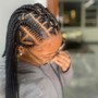 Medium Box Braids