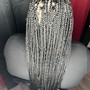 Natural hair Braids (no design)