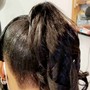 Sleek Ponytail updo