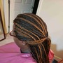 Medium Knotless Braids