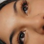 Individual Lashes. Classic natural look