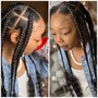 Kids Braids with hair added