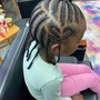 Kid's Braids no added hair 1-11 years old