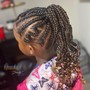 Feed-in Braids (Mid-Back)