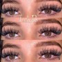 Lash clusters