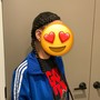 Sm Thigh Length Knotless Braids