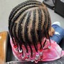 Shampoo/blow dried for braids (kids)