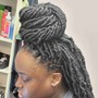 Crochet Braids with tapered sides