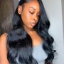 Quick Weave with leave out