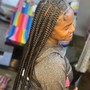 Jumbo Knotless or box  braids