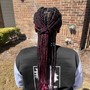 Traditional Med Box Braids