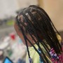 Medium box braids