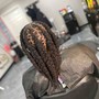 Medium Box Braids