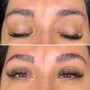 Eyebrow Lamination with Wax and Trim