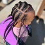 Knotless Braids with Beads