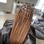 Large Boho Knotless Braids