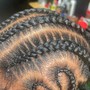 Tribal Braids Touchup